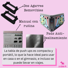 Cargar imagen en el visor de la galería, Push up Board-Tabla para flexiones con manual de instrucciones