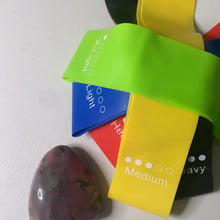 Cargar imagen en el visor de la galería, Set de 5 bandas de resistencia (Mini Bands)
