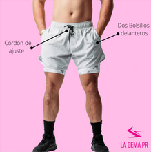 Cargar imagen en el visor de la galería, Corto con licra interior en camuflaje