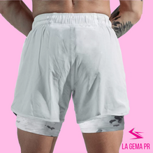 Cargar imagen en el visor de la galería, Corto con licra interior en camuflaje