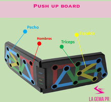 Cargar imagen en el visor de la galería, Push up Board-Tabla para flexiones con manual de instrucciones
